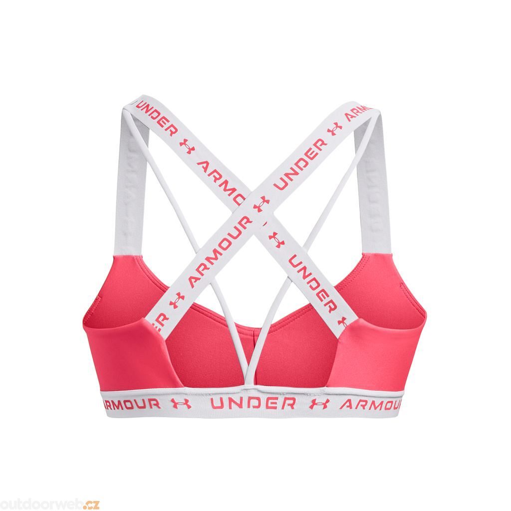 Kalenji Womens Crossback Sports Bra Essential Cross Hot Pink