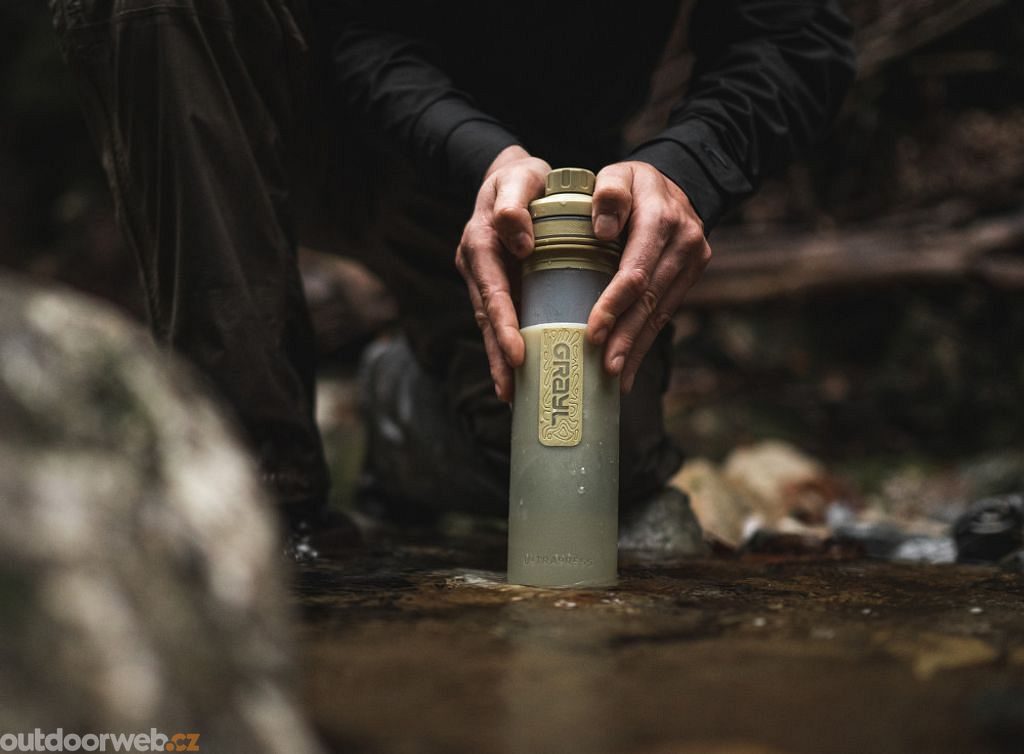 Grayl UltraPress Purifier Bottle - Forager Moss