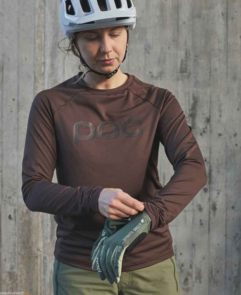 W's Reform Enduro Jersey Axinite Brown - women's cycling jersey - POC -  69.39 €
