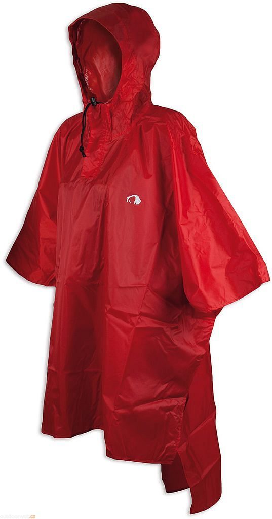 Poncho 2 M-L red - raincoat