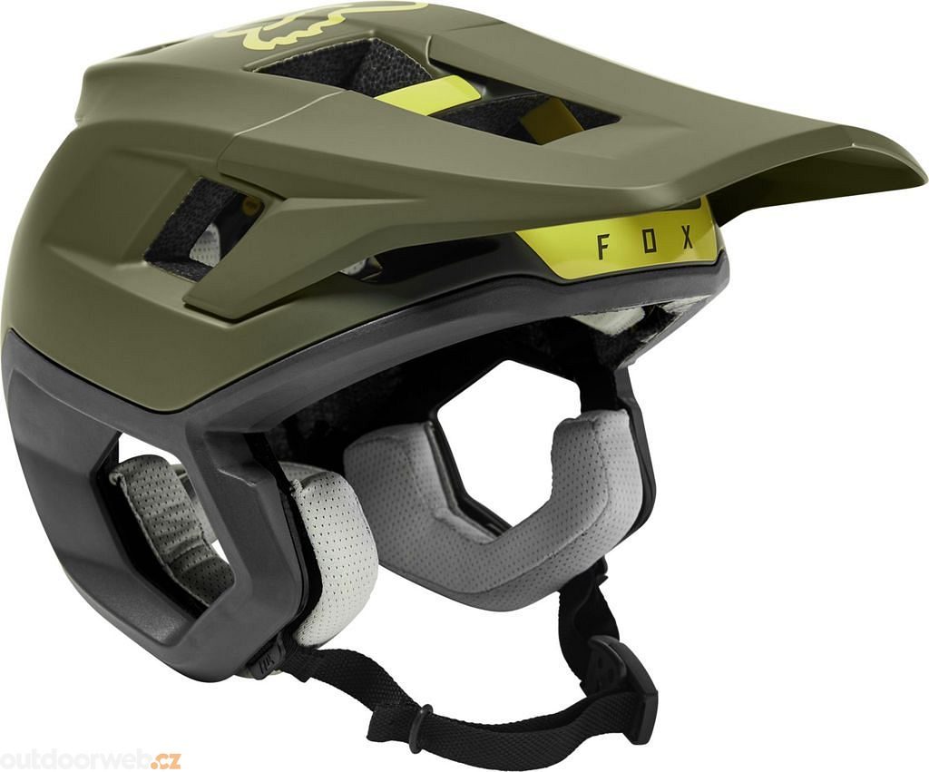 Dropframe Pro Helmet Ce Olive Green - cyklistická přilba - FOX - 4 124 Kč