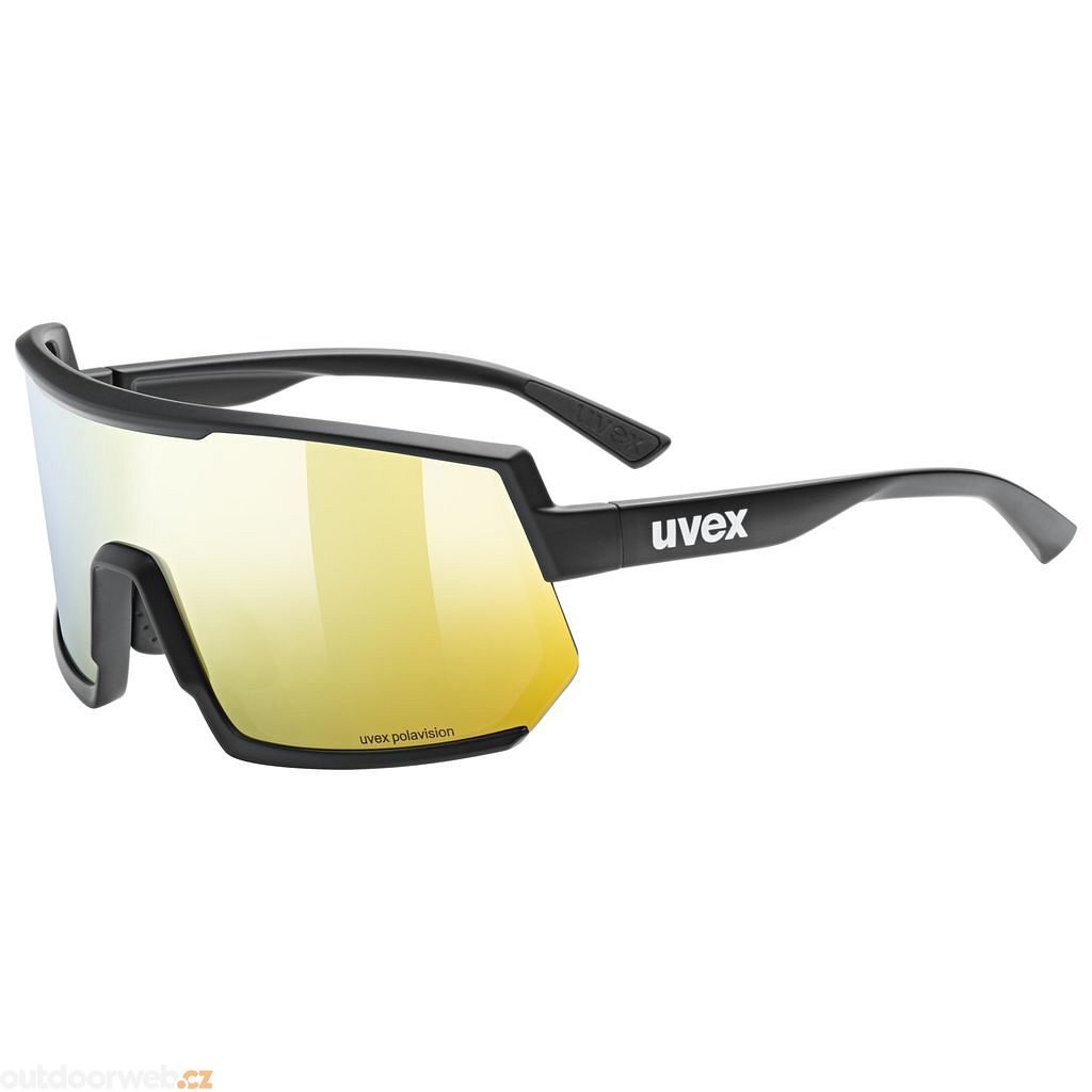 SPORTSTYLE 235 P BLACK MAT / MIR.RED 2023 - polavision sports glasses - UVEX  - 94.50 €