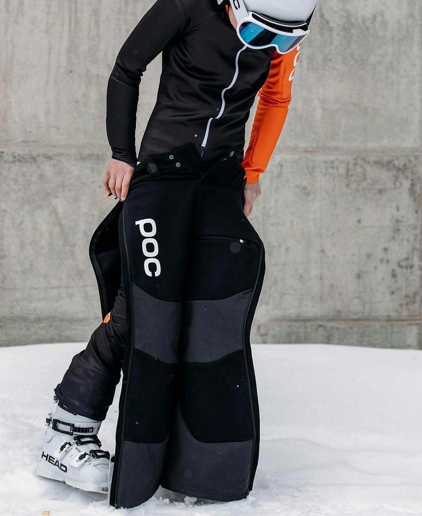 Race Zip Pant Jr Uranium Black - junior ski pants - POC - 184.23 €