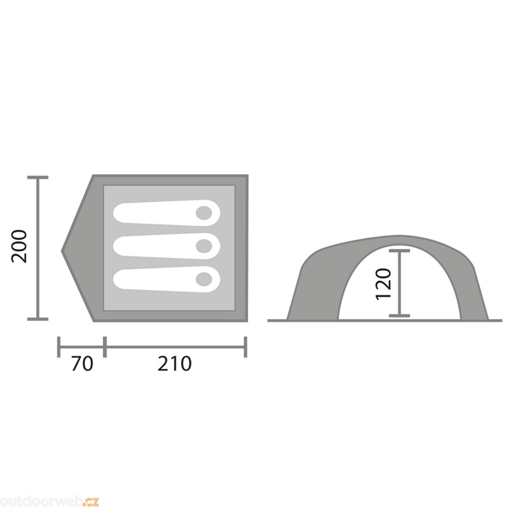TRAMP tent grey