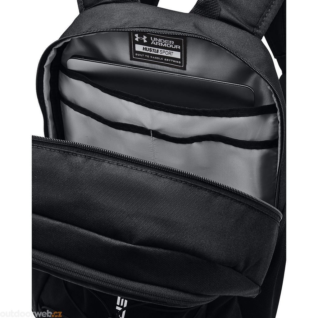 UA Hustle Sport Backpack 26, Black - backpack - UNDER ARMOUR - 36.92 €