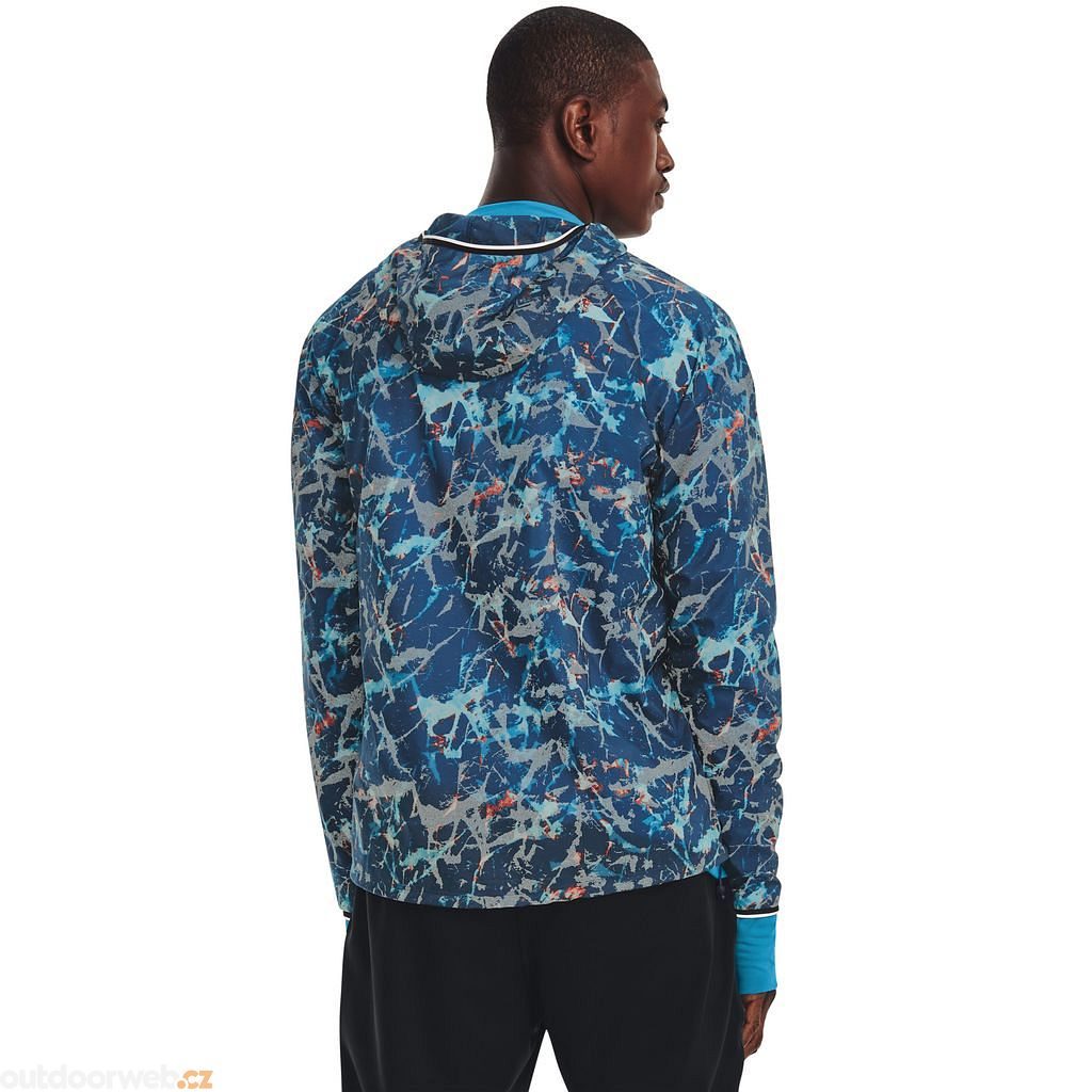  UA OUTRUN THE STORM JACKET, Blue/purple - men's running  jacket - UNDER ARMOUR - 74.46 € - outdoorové oblečení a vybavení shop