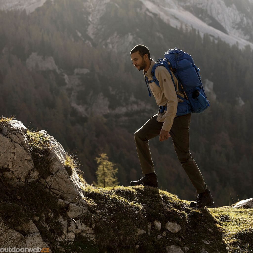  Abisko Trail Shirt LS M Dark Grey - men's shirt -  FJÄLLRÄVEN - 134.66 € - outdoorové oblečení a vybavení shop