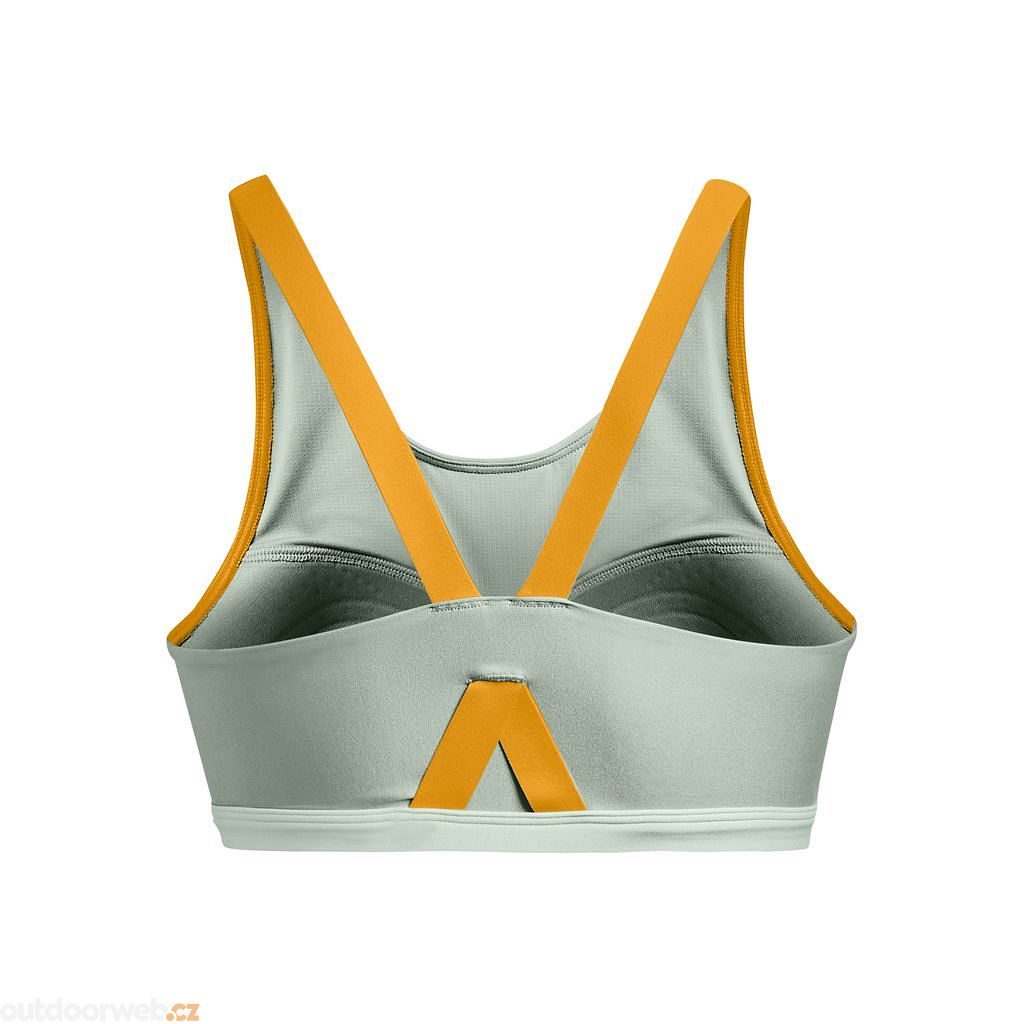  UA Infinity Mid High Neck Shine-GRY - sports bra