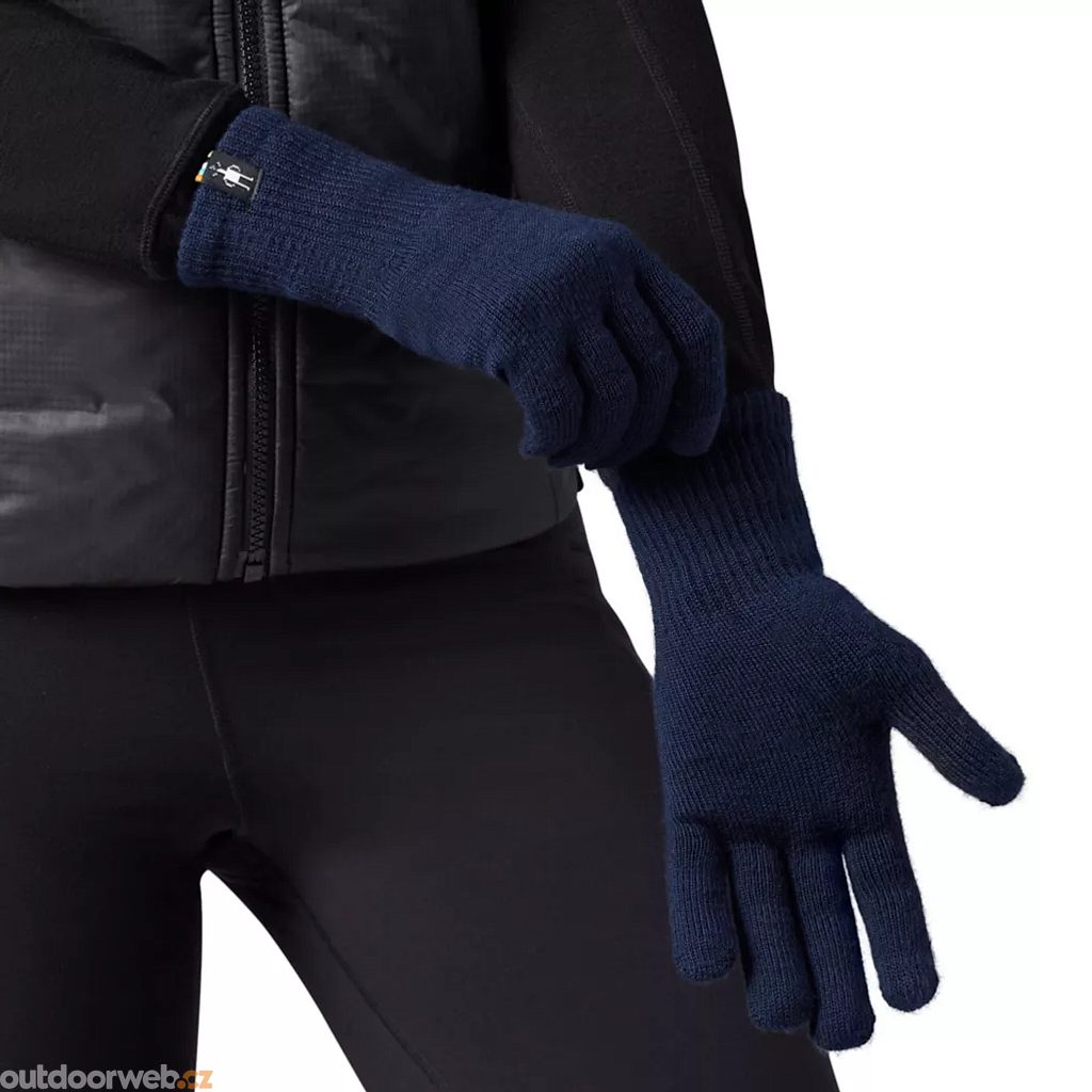 LINER GLOVE deep navy knitted gloves SMARTWOOL 16.96