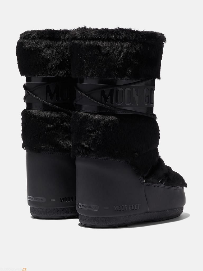  ICON FAUX FUR black - Winter boots - MOON BOOT - 170.67 € -  outdoorové oblečení a vybavení shop