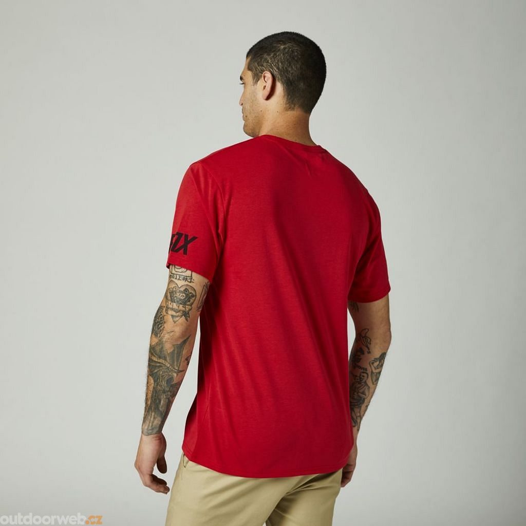Venz Ss Tech Tee Flame Red