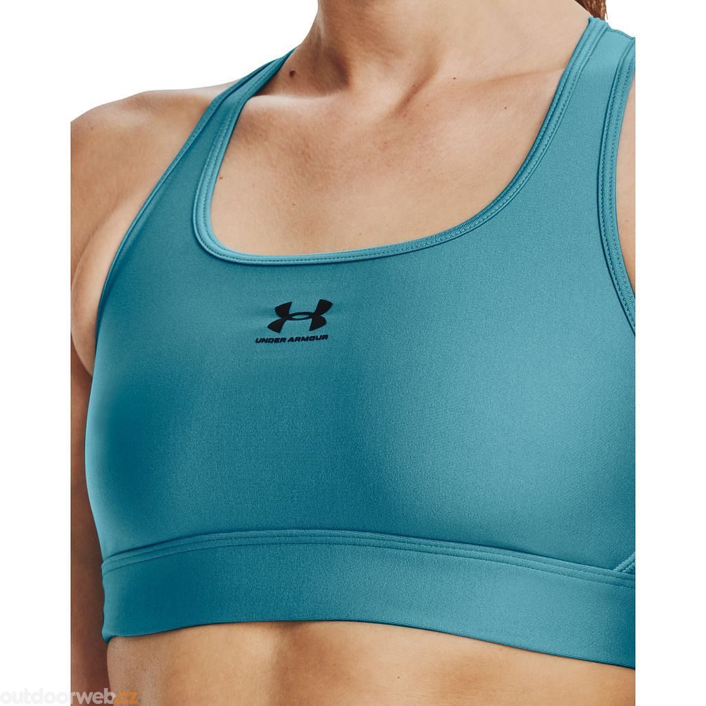 Womens sports bra Under Armour HG ARMOUR MID PADLESS W green