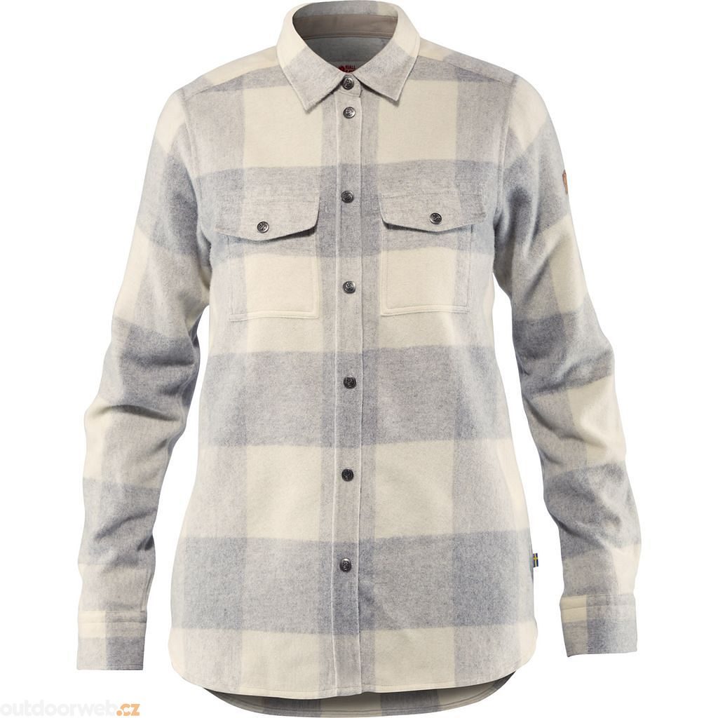 Canada Shirt W Fog-Chalk White - košile dámská - FJÄLLRÄVEN - 179.22 €