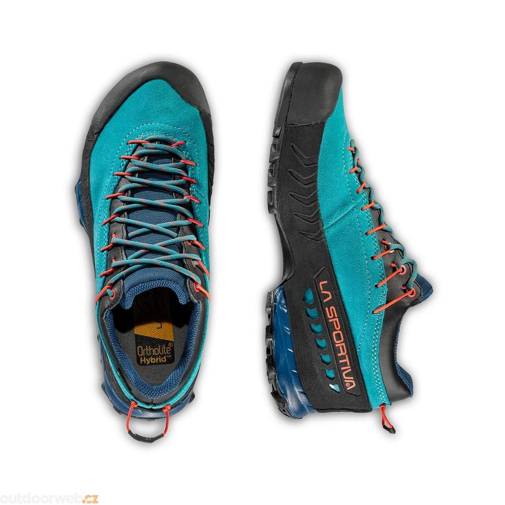 TX4 Woman Gtx, Lagoon/Cherry Tomato - Women's shoes - LA SPORTIVA