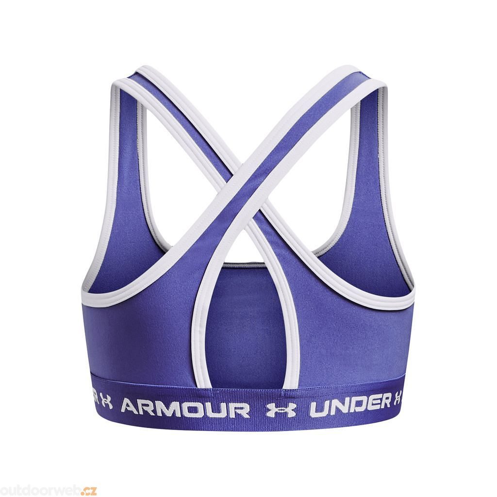 Buy Under Armour Crossback Mid Solid Sports Bras Girls Blue, White