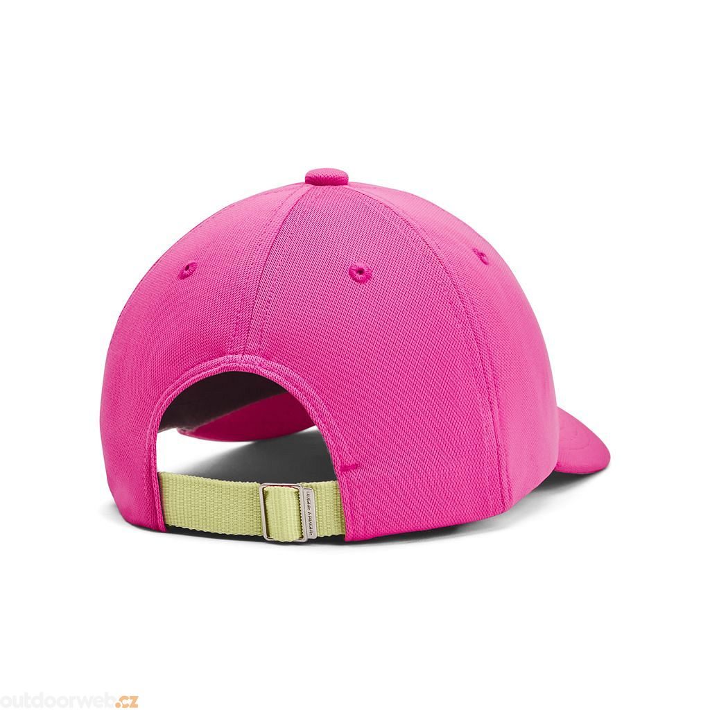  Girl's UA Blitzing Adj, Pink - children's cap - UNDER ARMOUR  - 16.56 € - outdoorové oblečení a vybavení shop