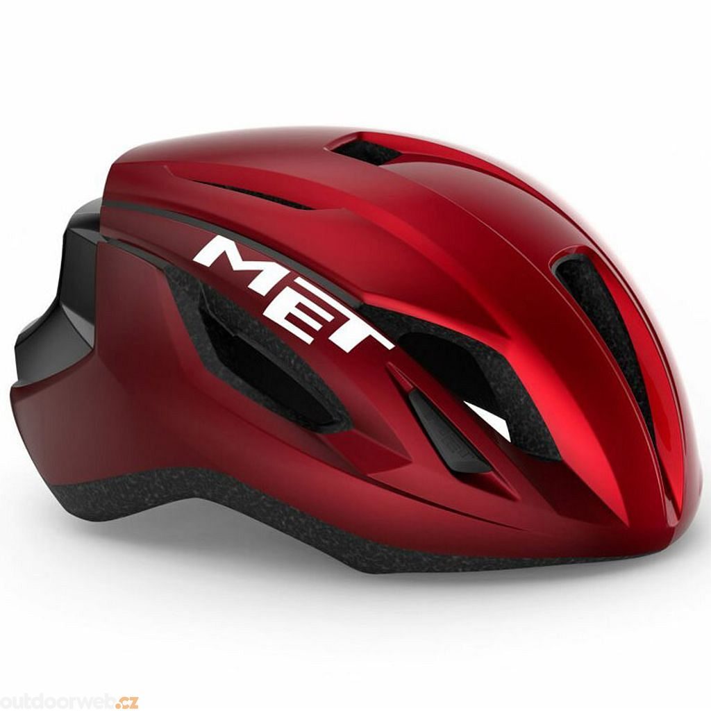 STRALE červená metalická - Silniční helma na kolo - MET - 2 205 Kč