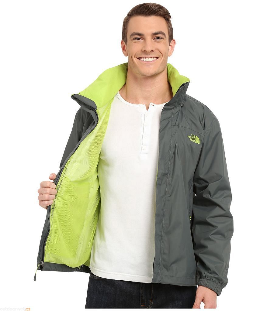 Resolve jacket Spruce Green/Macaw Green - men's hiking jacket - THE NORTH  FACE - 48.55 €