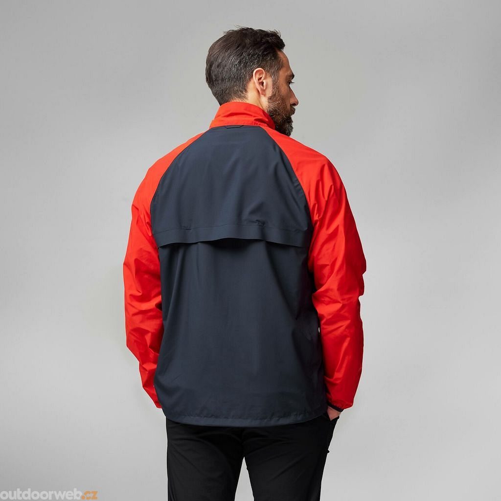 Red wind outlet jacket