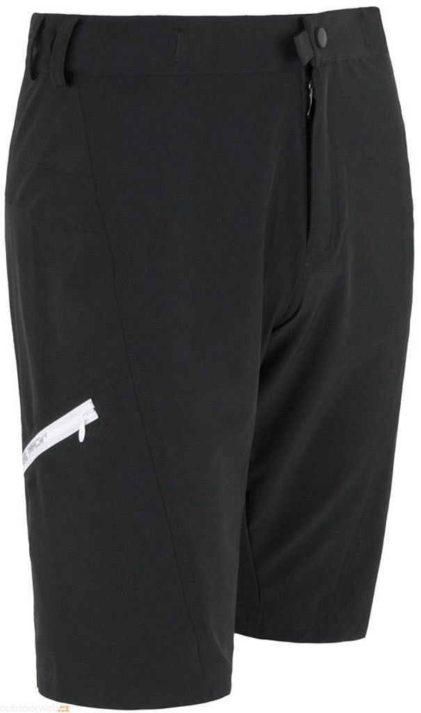 CYKLO HELIUM dámské kalhoty krátké volné, černá/bílá - dámské kraťasy s  vložkou - SENSOR - 1 317 Kč