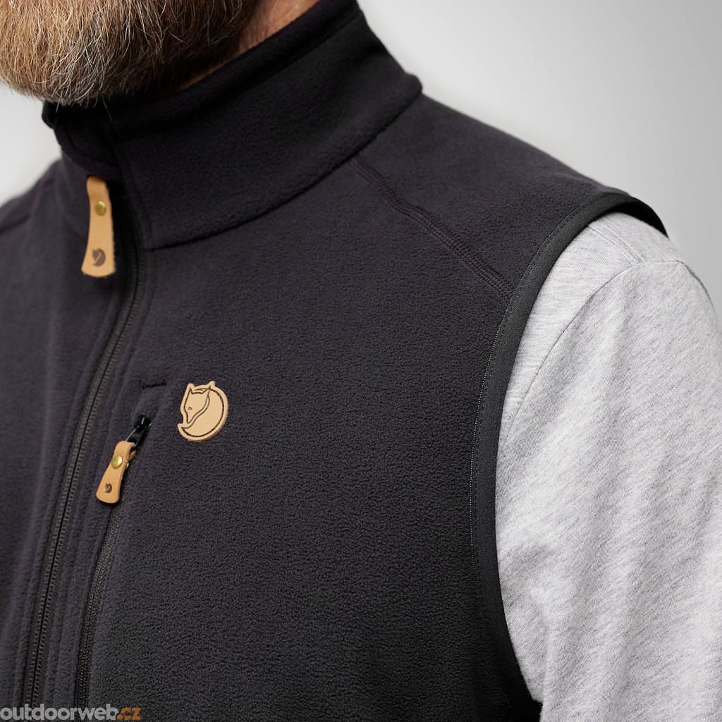Outdoorweb.eu Ovik Lite Fleece Vest M Black men s vest FJALLRAVEN 89.13