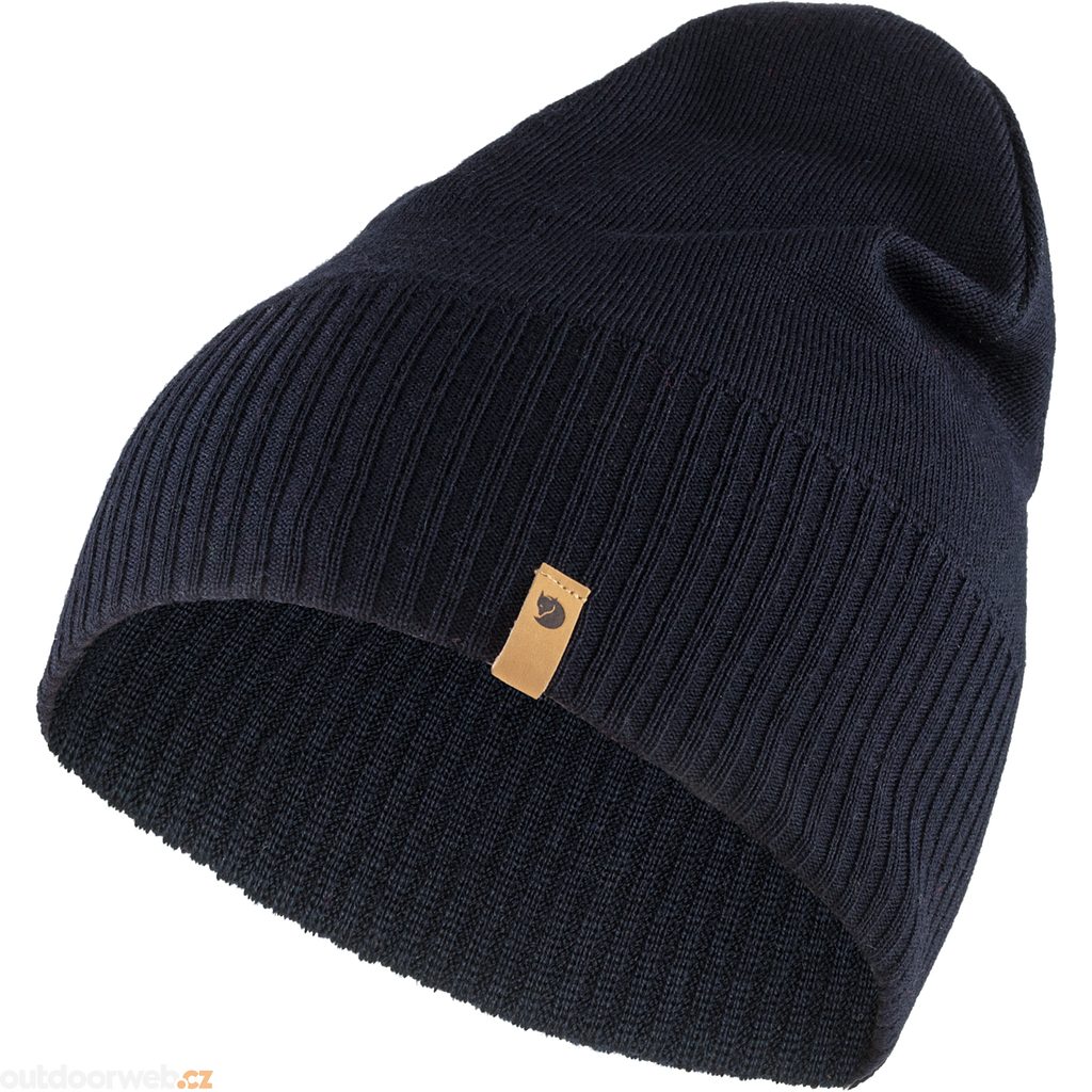 Merino Lite Hat, Dark Navy - čepice zimní - FJÄLLRÄVEN - 48.14 €