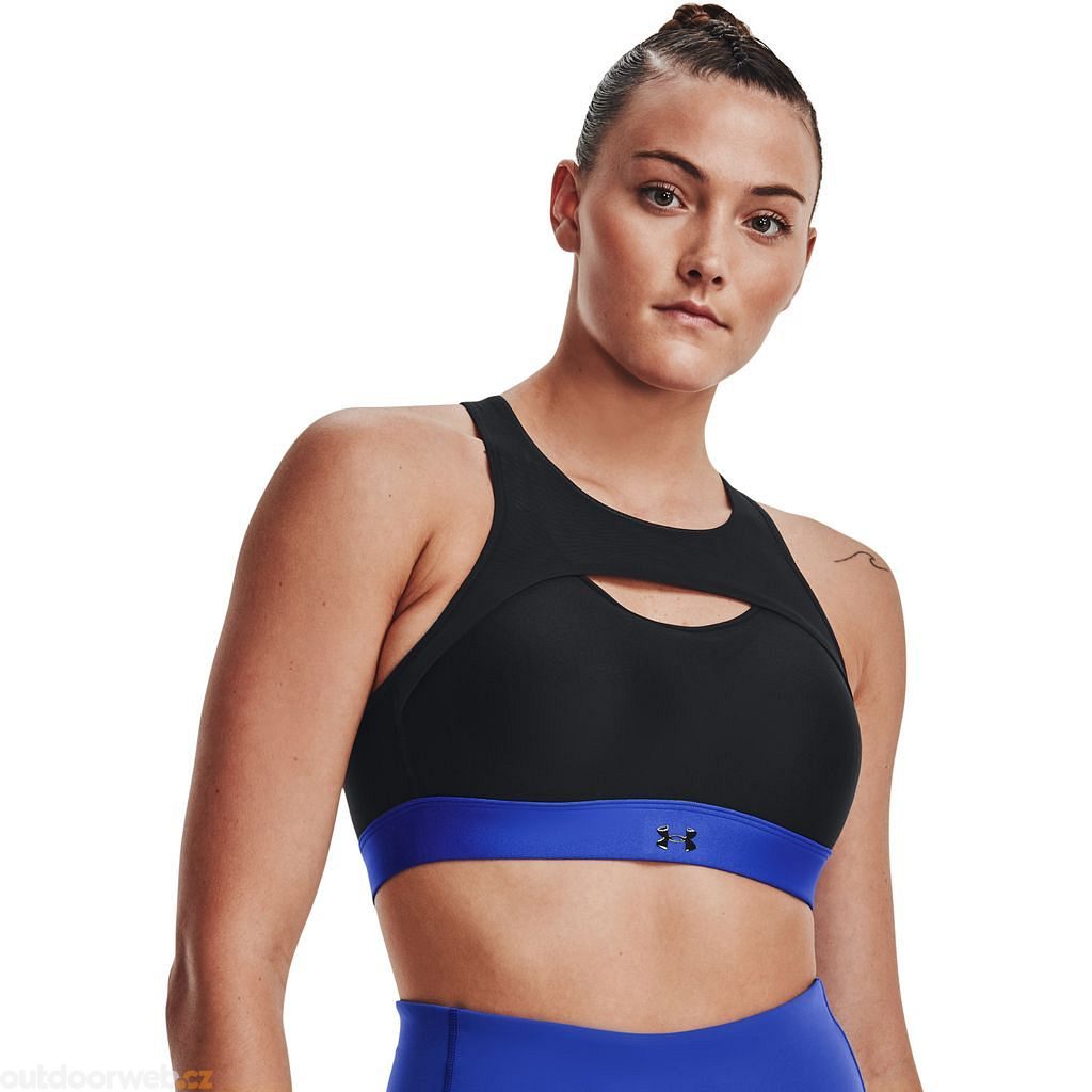  UA Infinity High Harness Bra, Black - sports bra