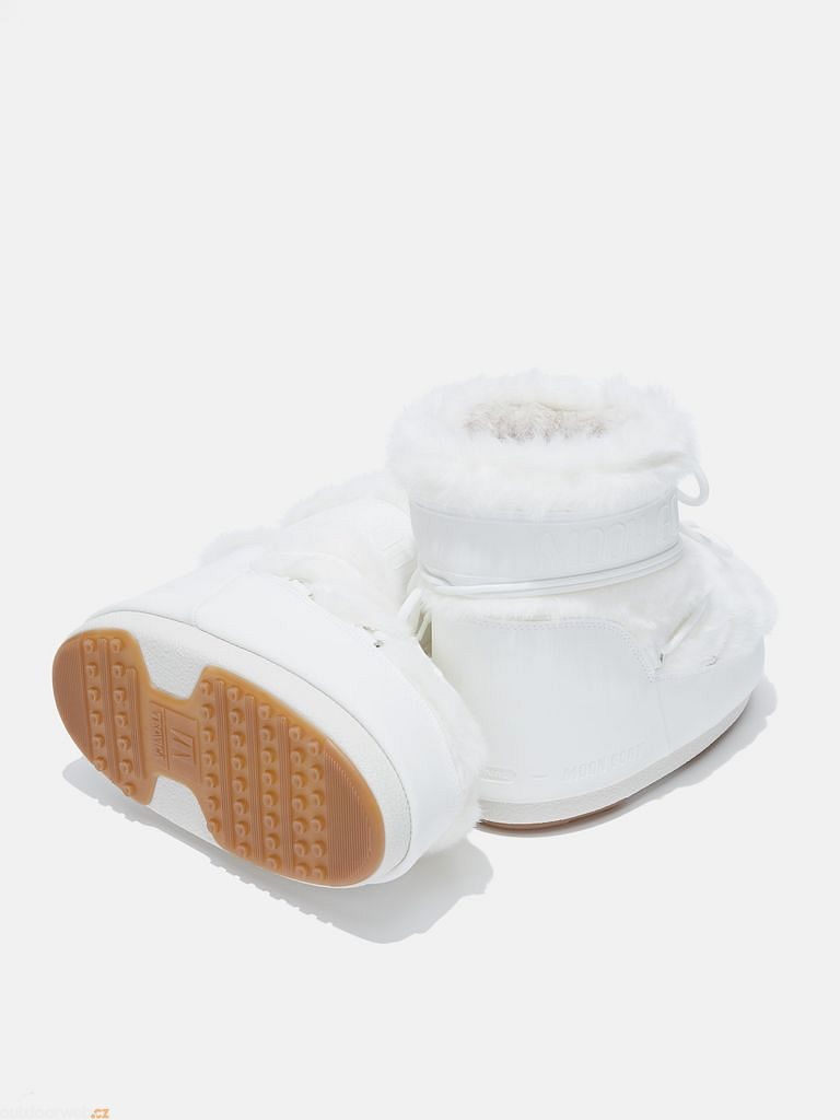 White Icon faux-fur snow boots, Moon Boot