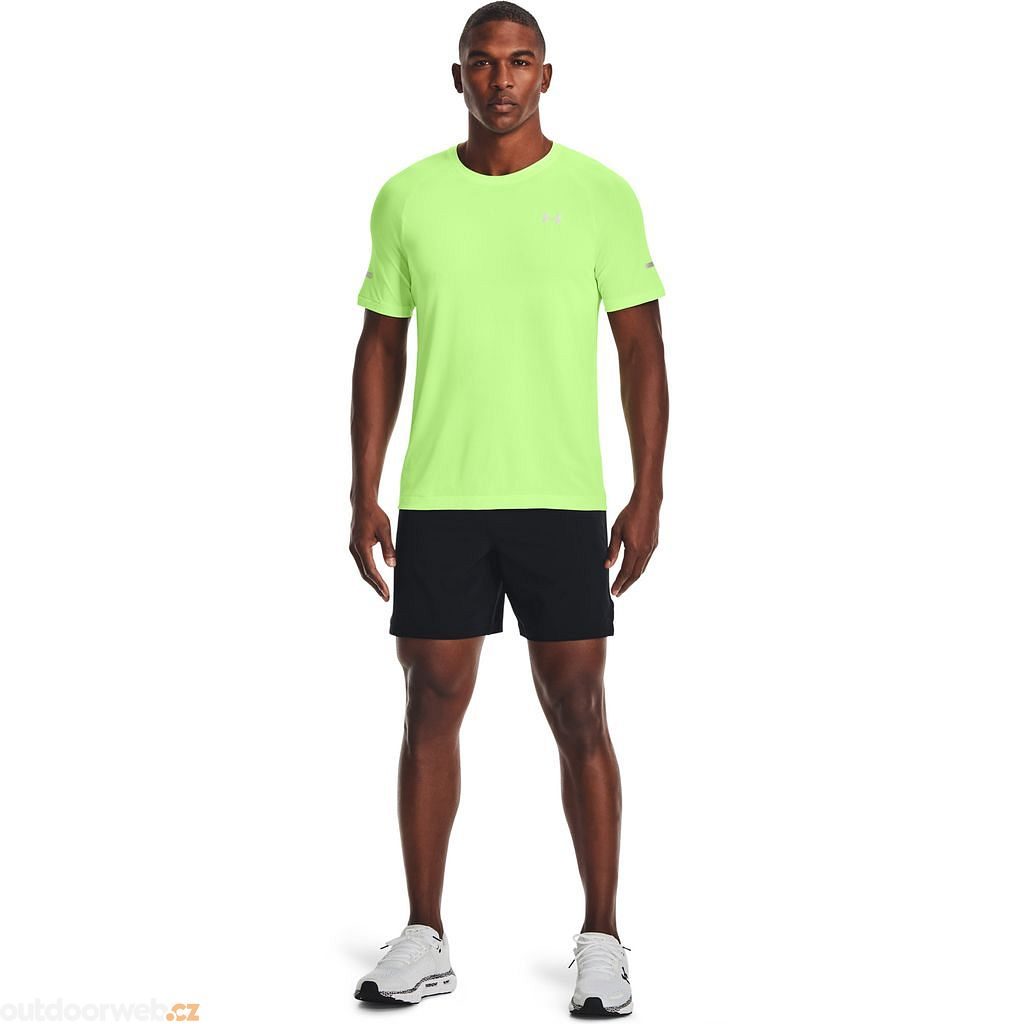 Under Armour Men's UA Speedpocket 7 Reflective Black Running Shorts XL $50  
