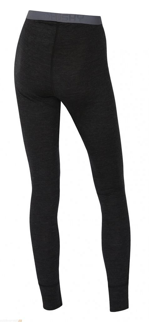 Merino Dámské kalhoty černá - Merino termoprádlo Dámské kalhoty černá -  HUSKY - 1 104 Kč