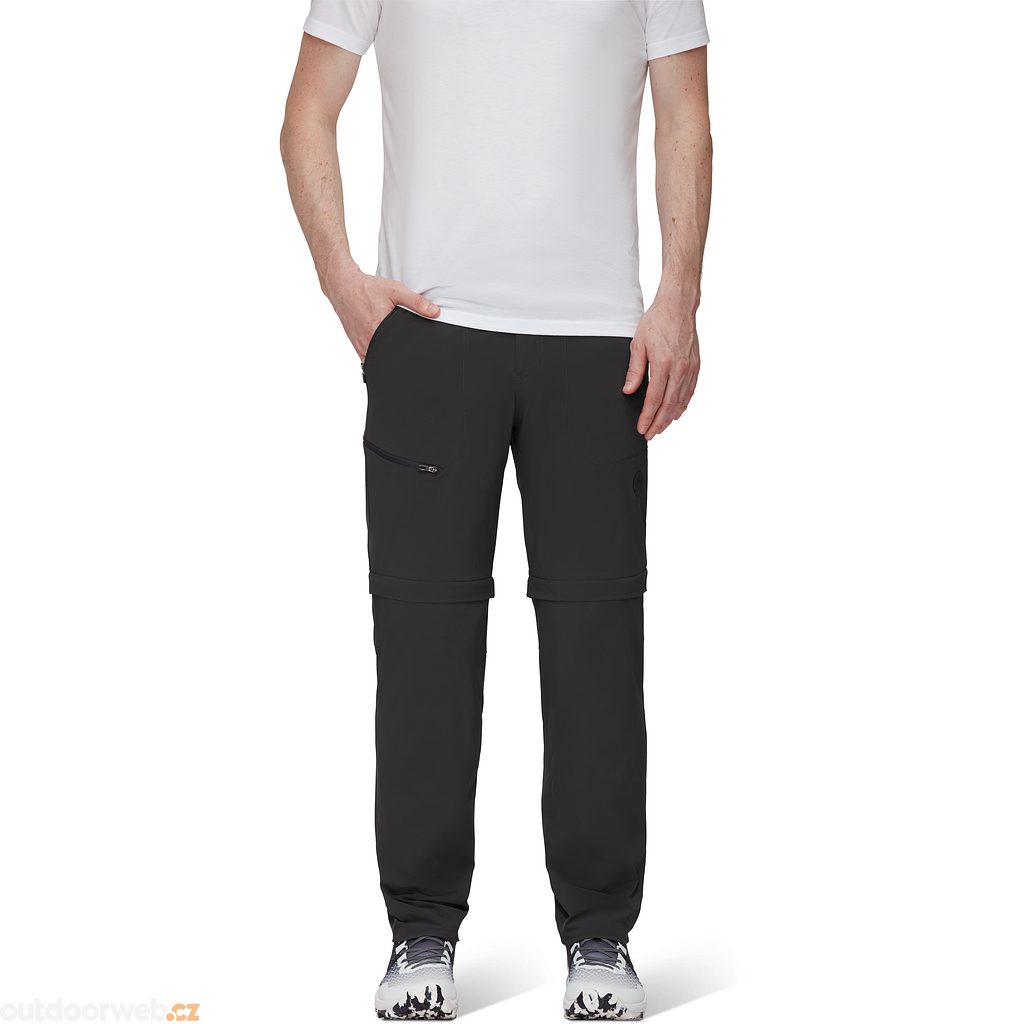  Runbold Zip Off Pants Men, phantom - Kalhoty pánské -  MAMMUT - 116.83 € - outdoorové oblečení a vybavení shop