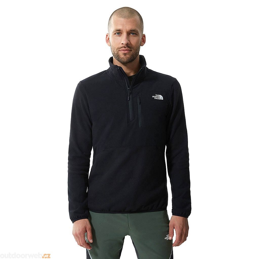 Outdoorweb.eu - M GLACIER PRO 1/4 ZIP - EU TNF, BLACK/TNF BLACK - men's  sweatshirt - THE NORTH FACE - 54.67 € - outdoorové oblečení a vybavení shop