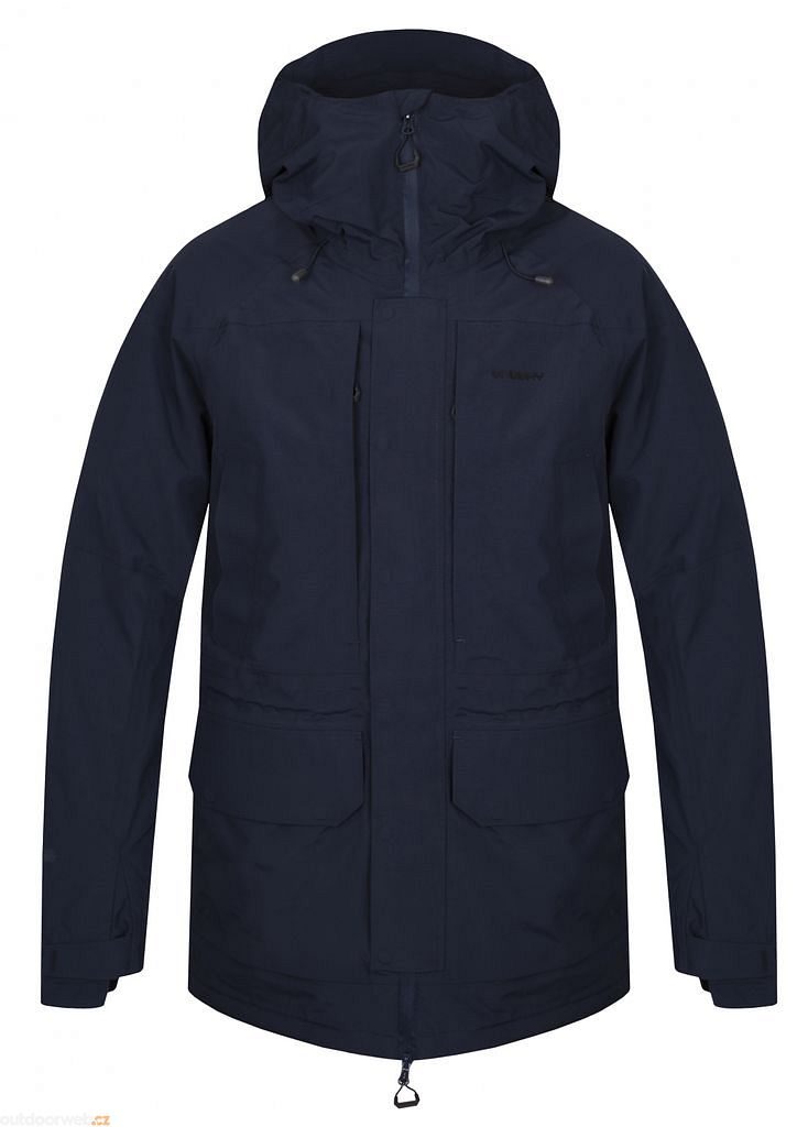 Nigalo M black and blue - Men's hardshell jacket - HUSKY - 84.59 €