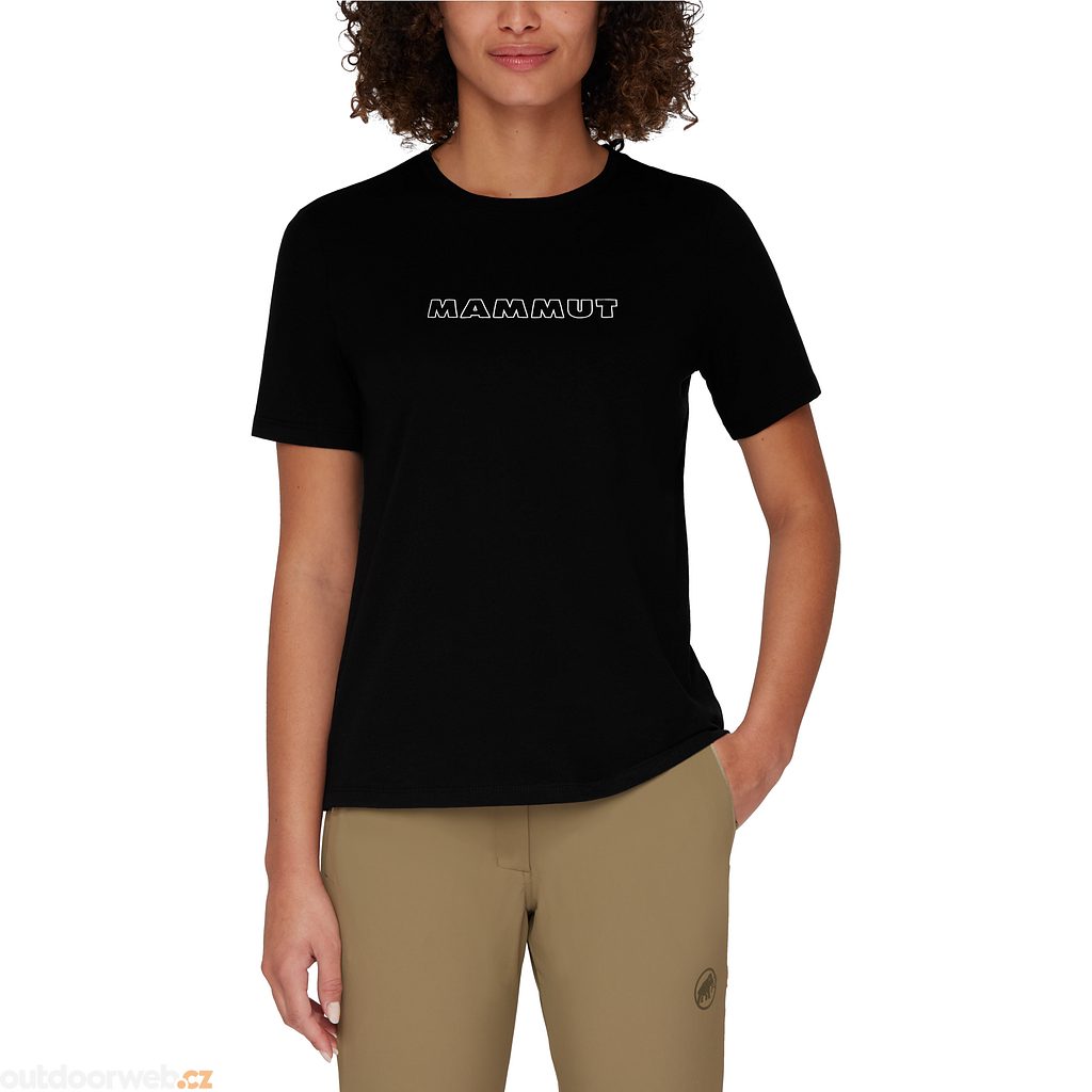 Mammut Core T-Shirt Women Logo, black - Triko krátký rukáv dámské - MAMMUT  - 839 Kč