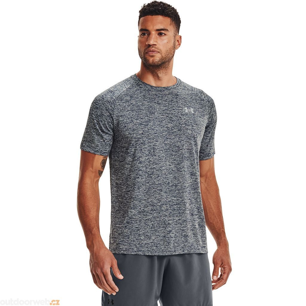 UA Tech SS Tee 2.0 Blue/grey - men's short sleeve t-shirt - UNDER ARMOUR -  18.39 €