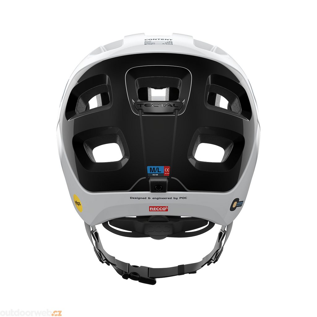 Tectal Race MIPS Hydrogen White/Uranium Black - MTB helmet - POC