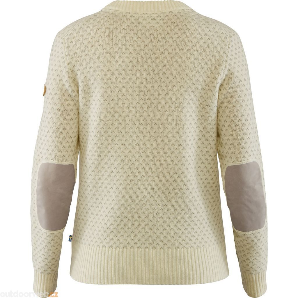 Övik Nordic Sweater W Chalk White - svetr dámský - FJÄLLRÄVEN - 198.05 €