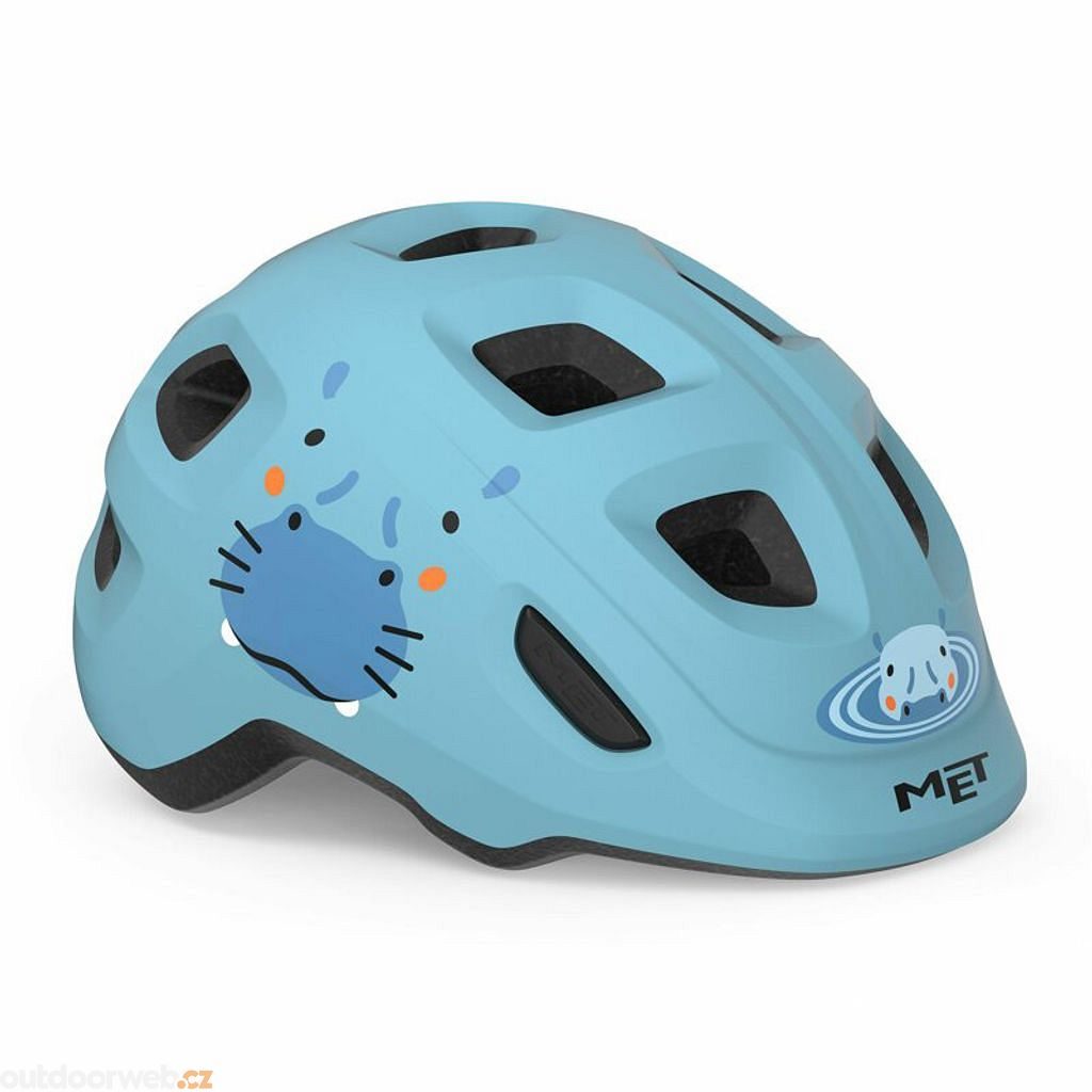 HOORAY, pale blue hippo - children's cycling helmet - MET - 37.45 €