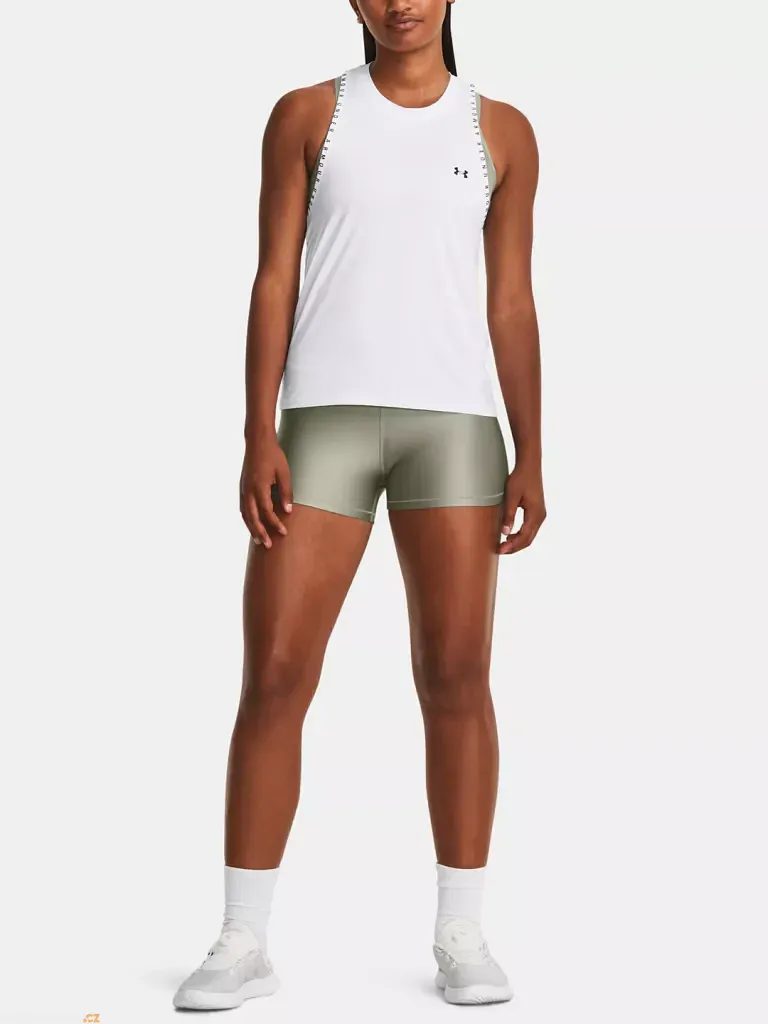  Armour Mid Rise Shorty-GRN - women's shorts - UNDER ARMOUR  - 26.80 € - outdoorové oblečení a vybavení shop
