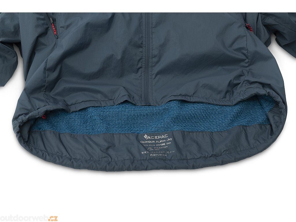 Outdoorweb.eu Contour Alpha jacket Light Petrol collapsible