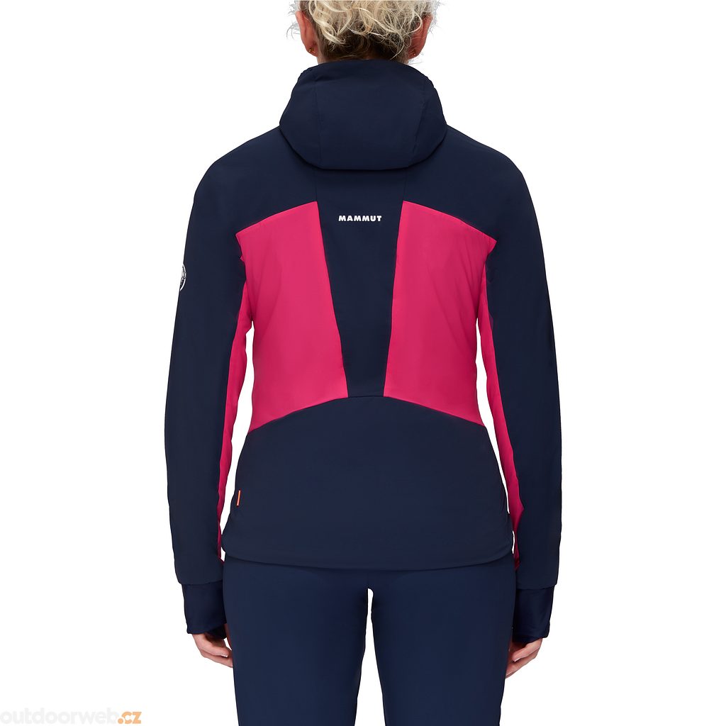 Outdoorweb.eu - - Hybrid IN Taiss MAMMUT - shop Women\'s jacket pink-marine 186.69 Hooded Jacket - - a oblečení € vybavení outdoorové Women