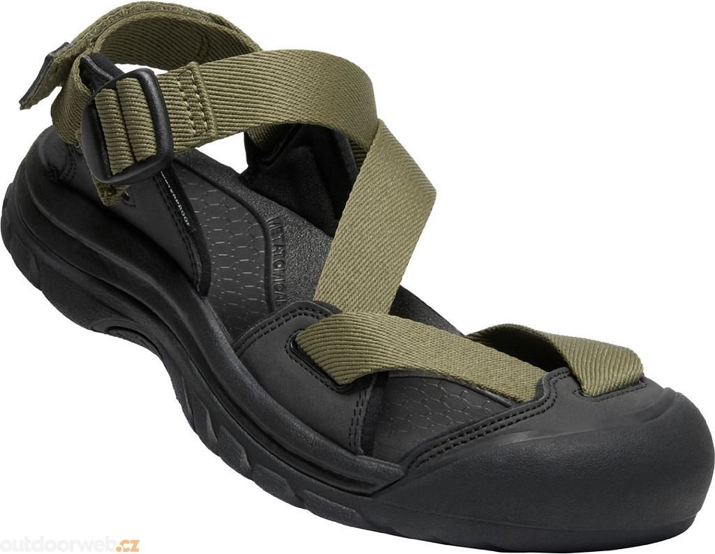 ZERRAPORT II MAN, military olive/black - sandály hybridní pánské - KEEN -  83.36 €