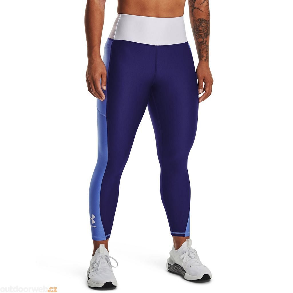  Armour Blocked Ankle Legging, Blue - women's compression  leggings - UNDER ARMOUR - 42.35 € - outdoorové oblečení a vybavení shop