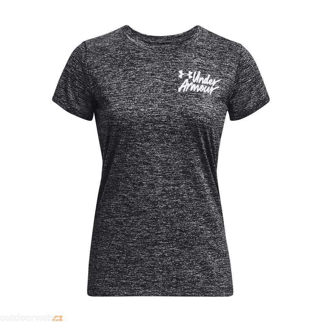  Tech Twist Graphic SS-BLK - women's t-shirt - UNDER ARMOUR  - 26.83 € - outdoorové oblečení a vybavení shop