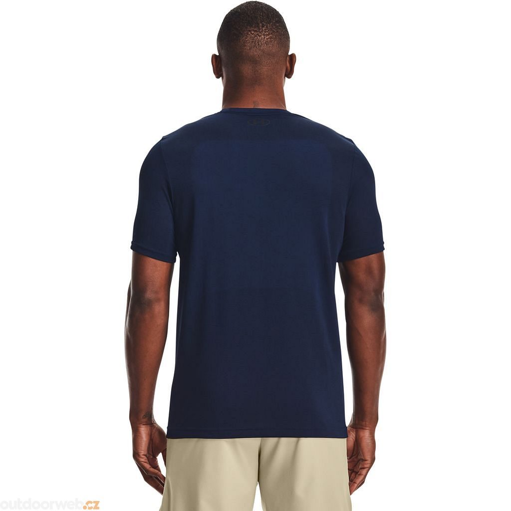 UA Seamless SS, Navy - men's short sleeve t-shirt - UNDER ARMOUR - 37.01 €