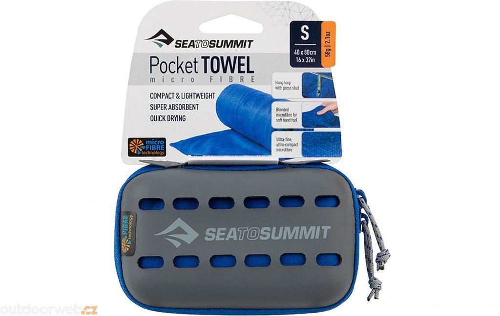 Pocket Towel Small Cobalt