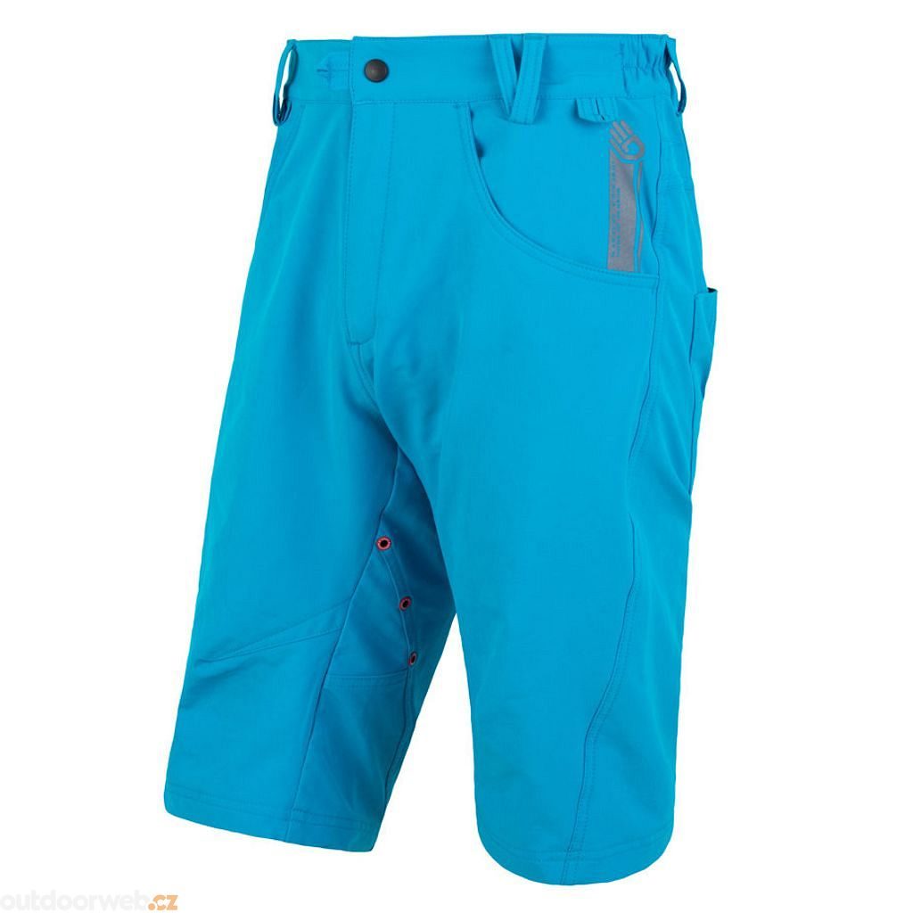 CYKLO CHARGER men's loose shorts, turquoise - men's shorts with liner -  SENSOR - 59.63 €