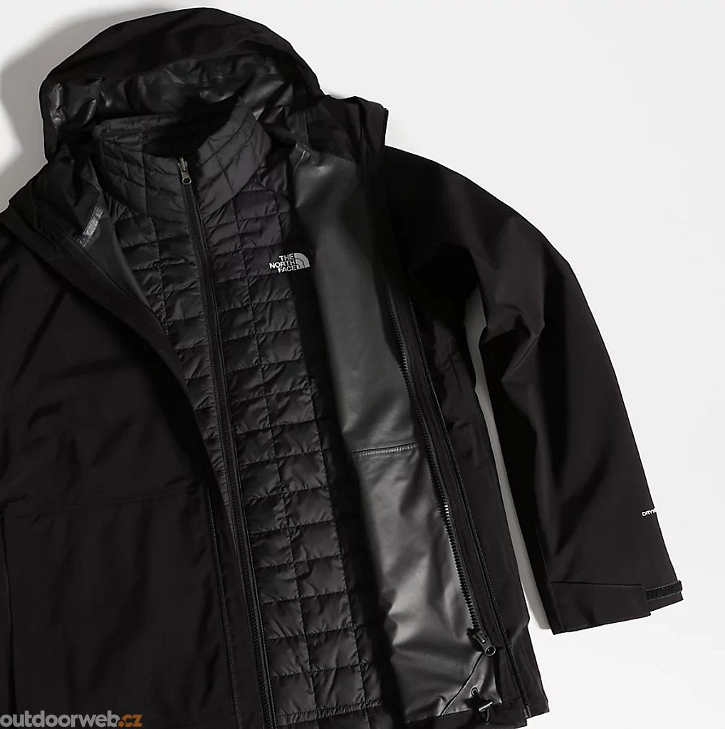 M THERMOBALL ECO TRICLIMATE JACKET, TNF BLK/TNF BLK - men's jacket - THE NORTH  FACE - 224.68 €