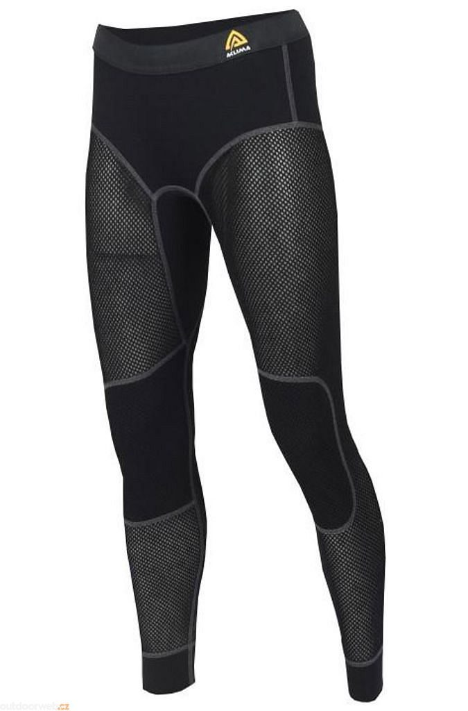 WoolNet Longs, Jet Black Woman - women's thermal trousers - ACLIMA - 63.35 €