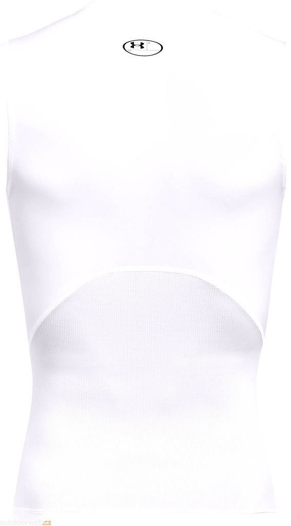 Under Armour HeatGear Compression Muscle Tee White 1361522-100